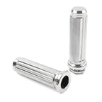 Chrome Handlebar Hand Grips for Harley Heritage Softail Dyna