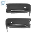 Set of 2 Steel Rear Bumper Ends for Ford F150 (2009–2014) Black Primered