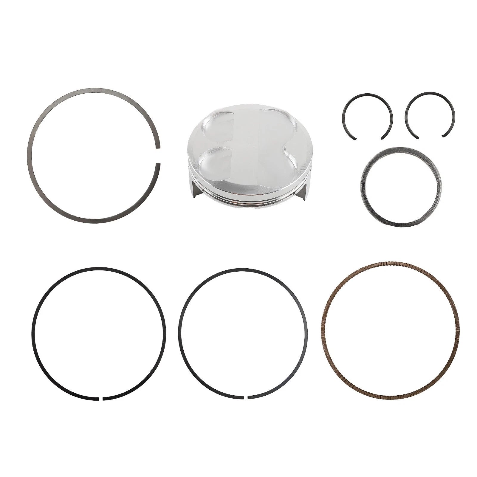 Piston Rings Gaskets Kit 77mm for Kawasaki KX250F KXF250 (2009–2016)