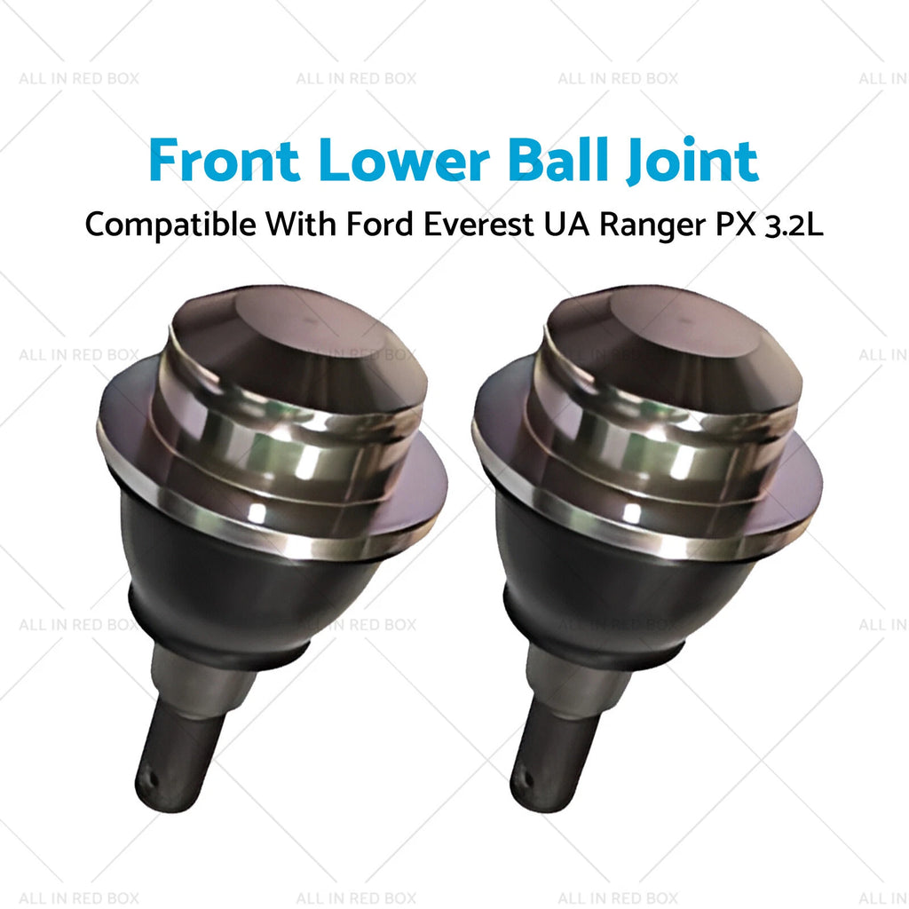 2X Front Lower Ball Joints for Ford Ranger PX1/PX2 3.2L I5 (2011–2018)