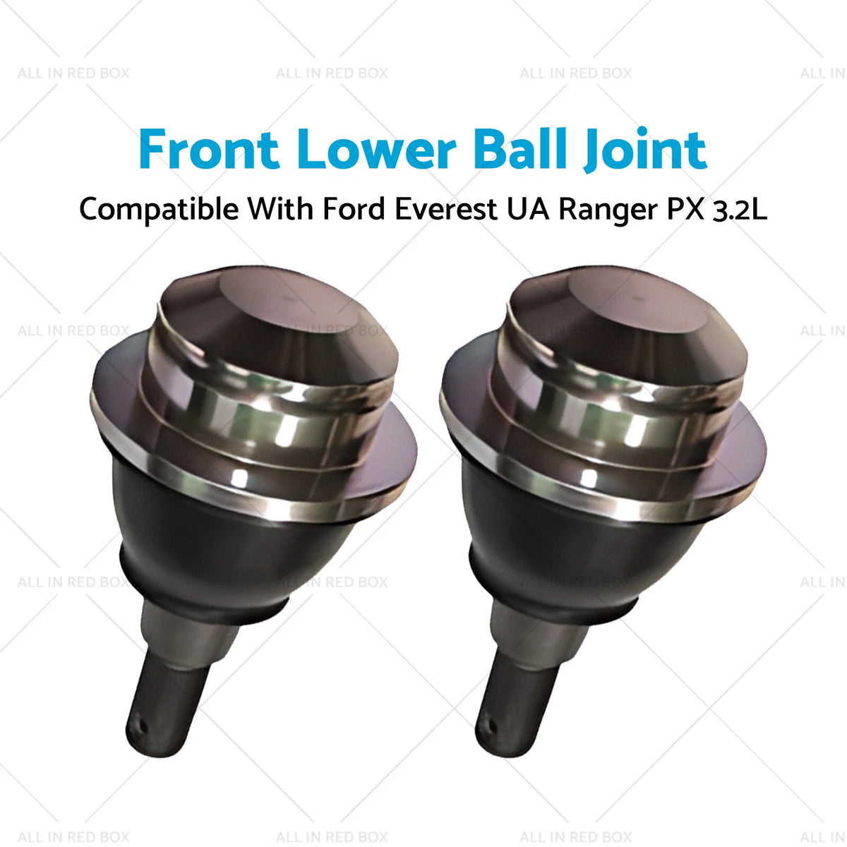 2X Front Lower Ball Joints for Ford Ranger PX1/PX2 3.2L I5 (2011–2018)