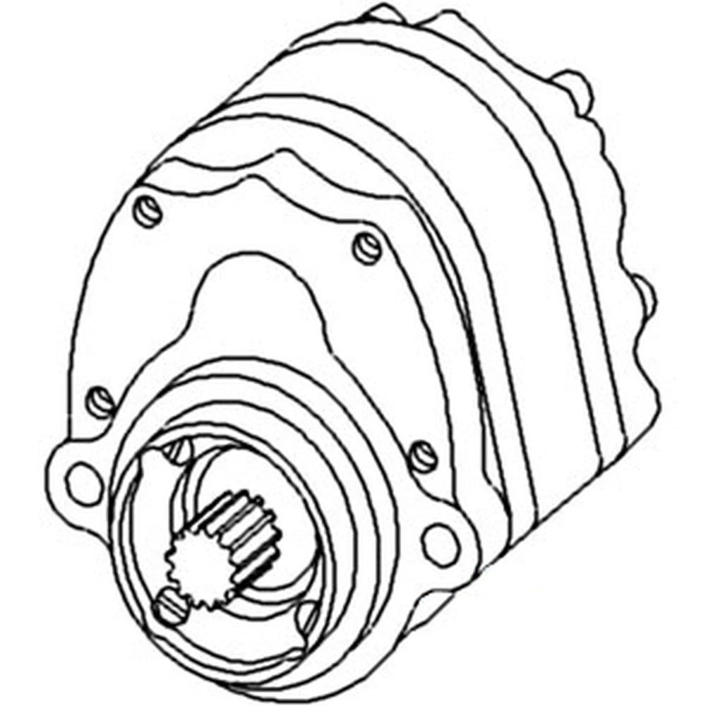 Hydraulic Pump for Minneapolis Moline Jet Star 3 (1960–1960) 10A23681