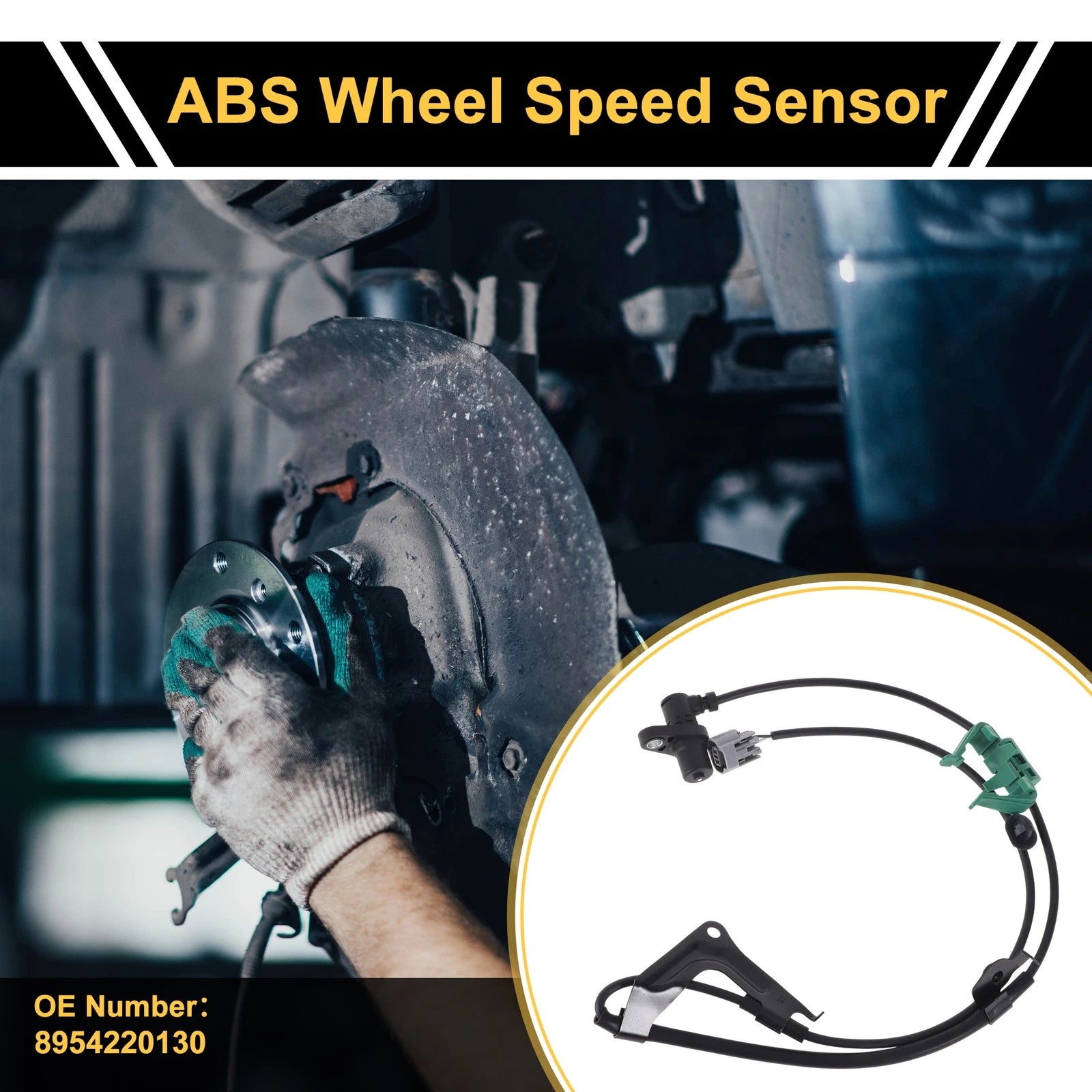 ABS Wheel Speed Sensor No. 8954220130 for Toyota Prado (1996–2009) Front Right