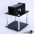 4" Square RV Bumper Receiver Adapter for Hitch Mount Bike Rack Carrier