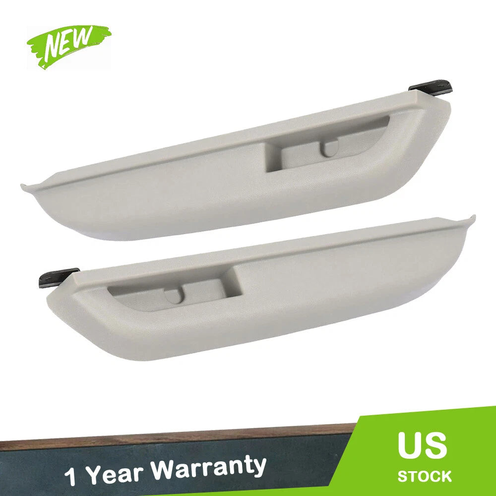 Set of 2 Front Door Armrests for Chevrolet GMC Truck (1988–1994) Gray