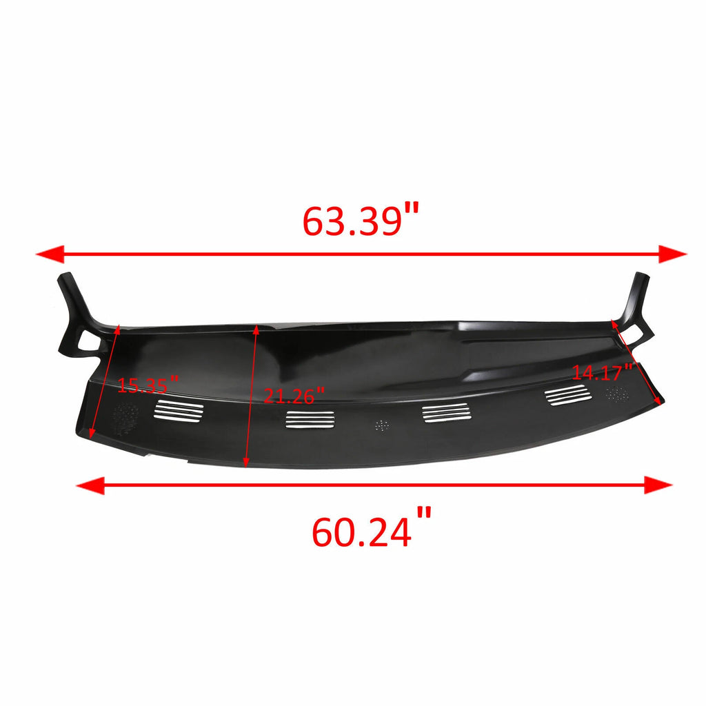 Molded Dashboard Overlay Cover for Dodge Ram 1500 2500 3500 (2002-2005)