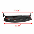 Molded Dashboard Overlay Cover for Dodge Ram 1500 2500 3500 (2002-2005)