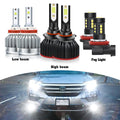 LED Headlight and Fog Light Bulbs Package for Honda Pilot (2006–2018)
