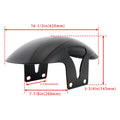 Short ABS Front Fender for Harley M8 Softail Fat Boy FLFB (2018–2024)