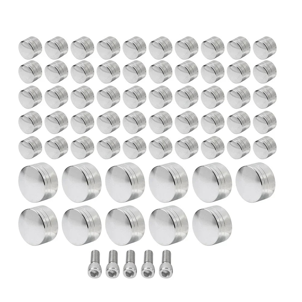 61X Engine Topper Bolt Cap for Harley Twin Cam Softail Fat Boy (2007-2017)