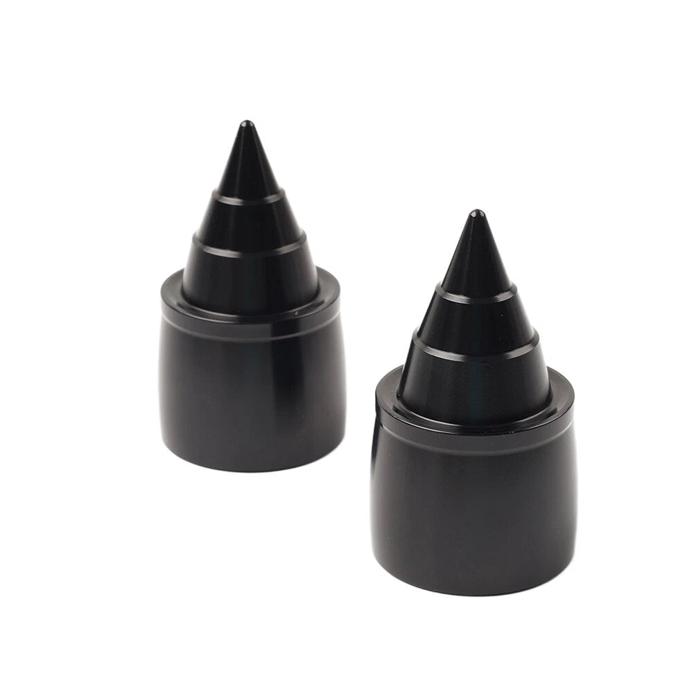 Front Axle Cap Nut Covers for Harley Touring Road Glide Dyna FXD (2000–2023)