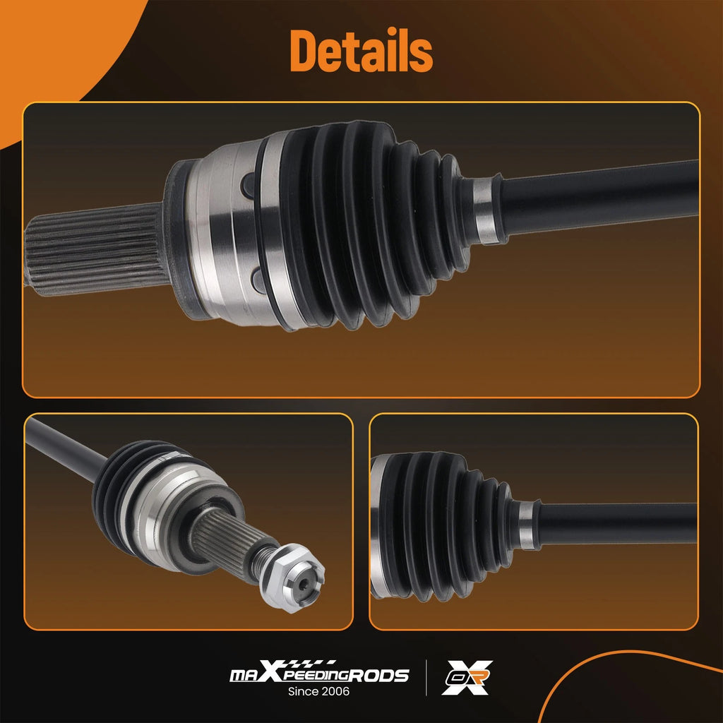 Front Left CV Axle Drive Shaft for Jaguar XJ (2013–2019), XF (2016–2023) AWD