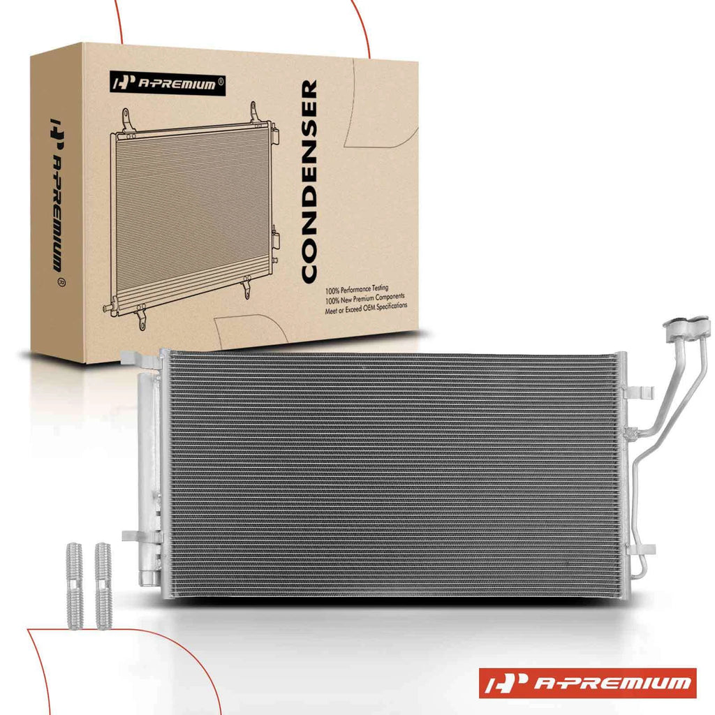 A/C Condenser with Bracket & Receiver Drier for Kia Optima (2019–2020)