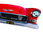 Front Bumper Metal Sign for Chevy Bel Air (1957–1960)