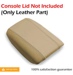 Center Console Armrest Cover for Volvo S80 (1999–2006) Beige Leather Synthetic