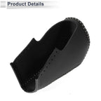 Gear Shift Knob Cover for BMW 3 Series Black Carbon Fiber Grey (2004 - 2012)