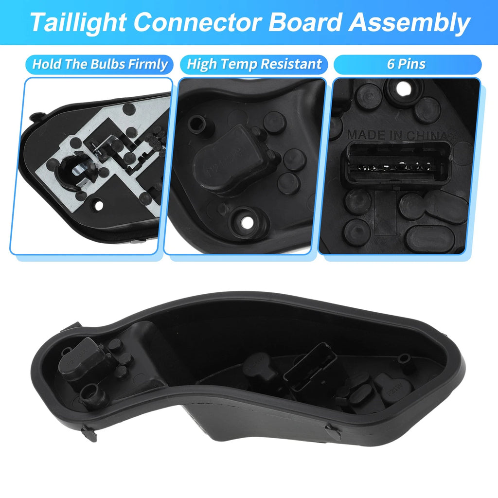 Right Tail Light Socket Board Assembly for Nissan Versa (2012–2019) No. 26551-3AW0A