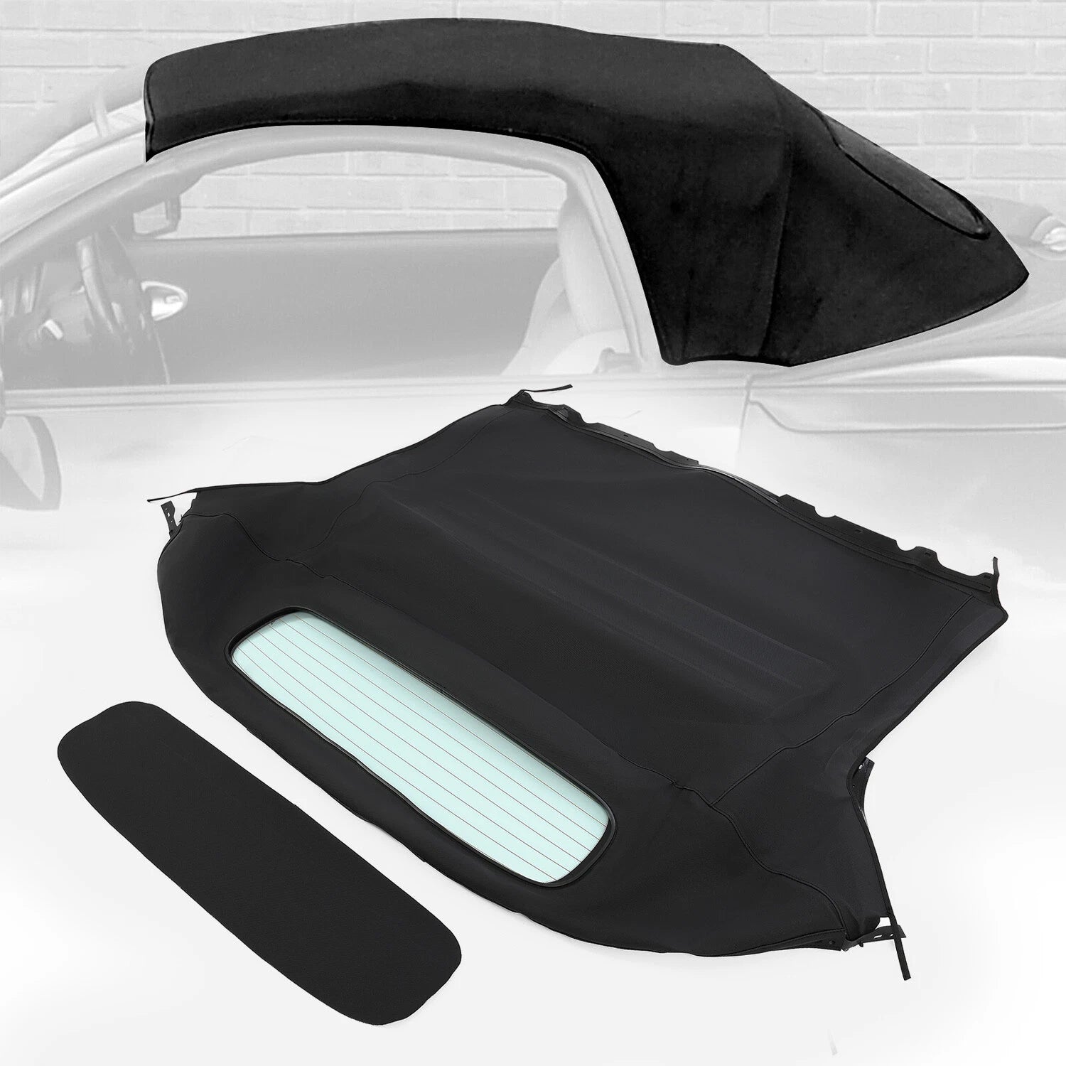 Vinyl Convertible Soft Top with Heated Glass Window for Nissan 350Z (2003–2009)