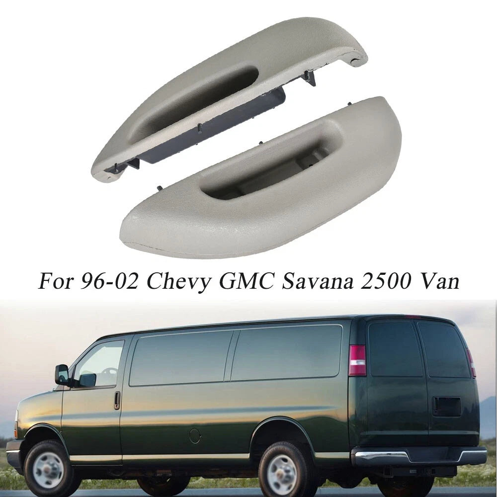 Set of 2 Armrest Pull Handle Covers for Chevy Express Van