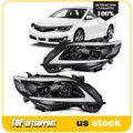 2X Headlight Assembly with LED DRL for Toyota Corolla (2011–2013)