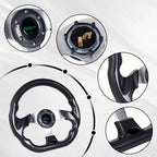 320mm 3 Spoke Steering Wheel for Universal Marine (13 Inch)