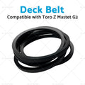Black Deck Belt for Toro Z Master G3 (114-5858, 74915, 74925, 74935)