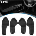 Set of 4 Door Armrest Covers for Honda Civic (2016–2020) Black Line