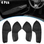 Set of 4 Door Armrest Covers for Honda Civic (2016–2020) Black Line