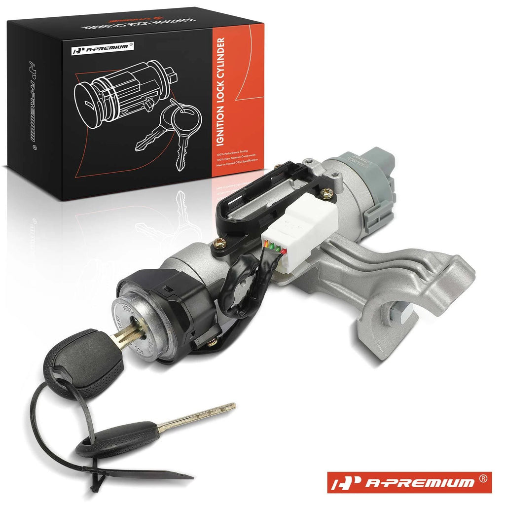 Ignition Lock Cylinder with Switch & 2 Keys for Kia Rio (2007–2008)