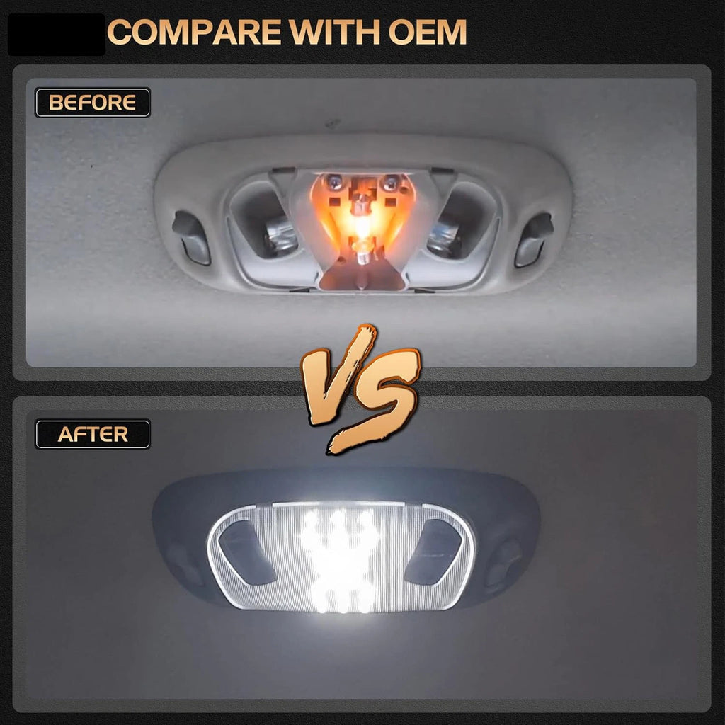 Dome Map Light Lens for Ford Mustang F-150 F-250 (1994–2004)