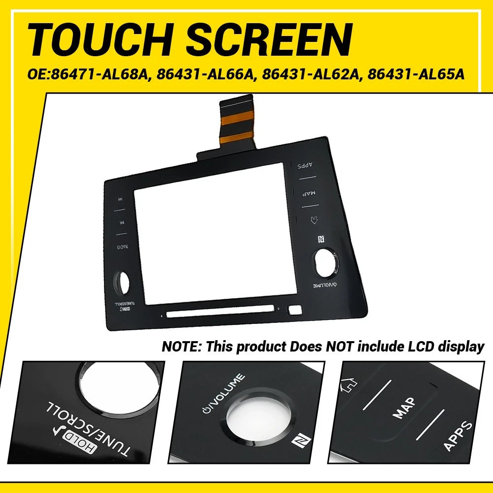 Touch Screen Digitizer for Subaru Legacy Outback (2018–2019)