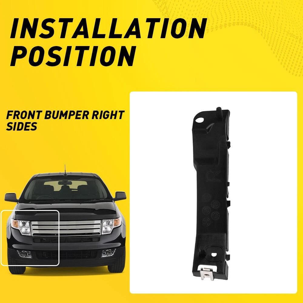 Front Bumper Retainer Bracket for Ford Edge (2007–2010) Right RH