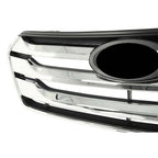 Front Bumper Upper Grille for Hyundai Santa Fe Sport (2013–2016) - Chrome