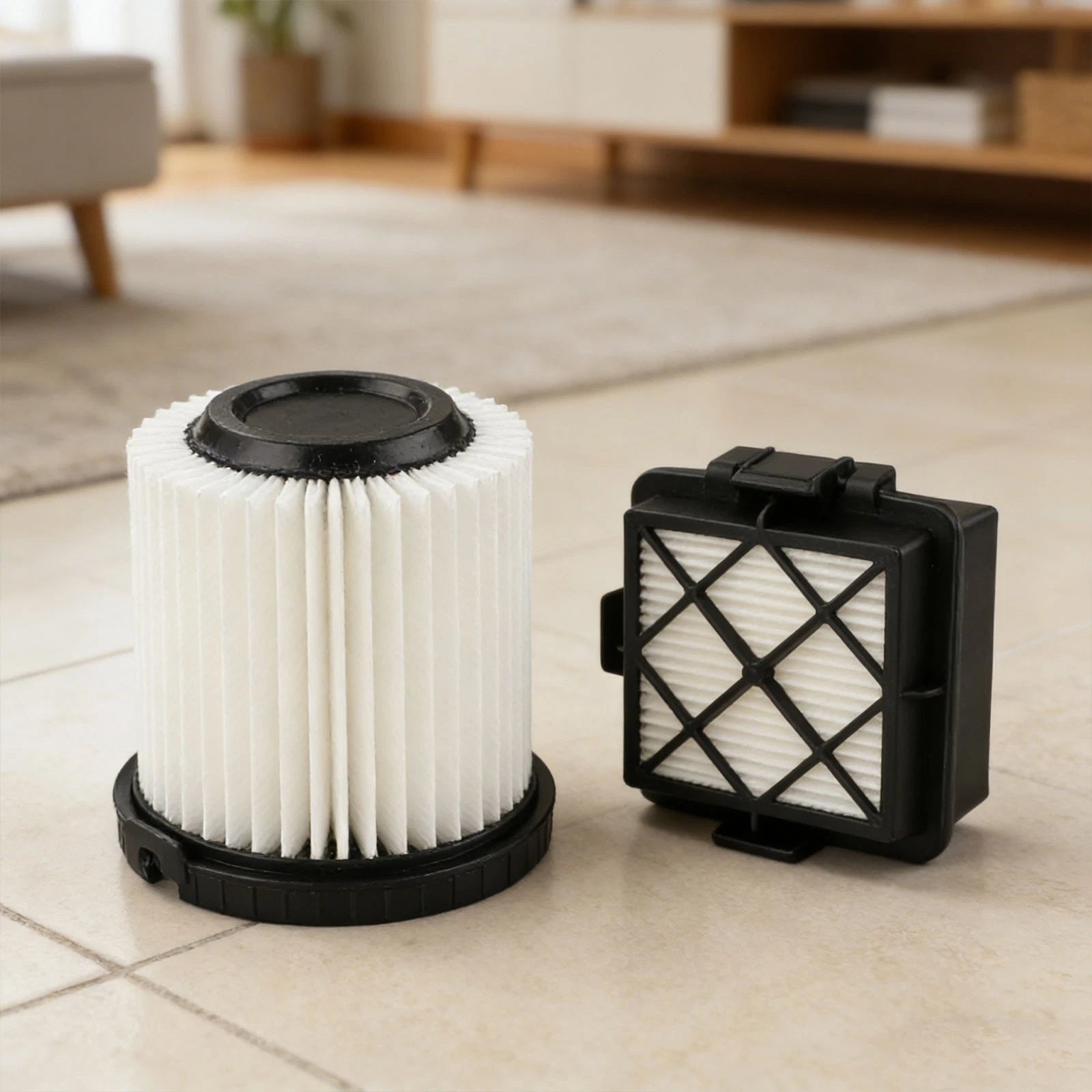 2X Filter Kit for Karcher VC5 Vacuum Cleaners (Compatible)