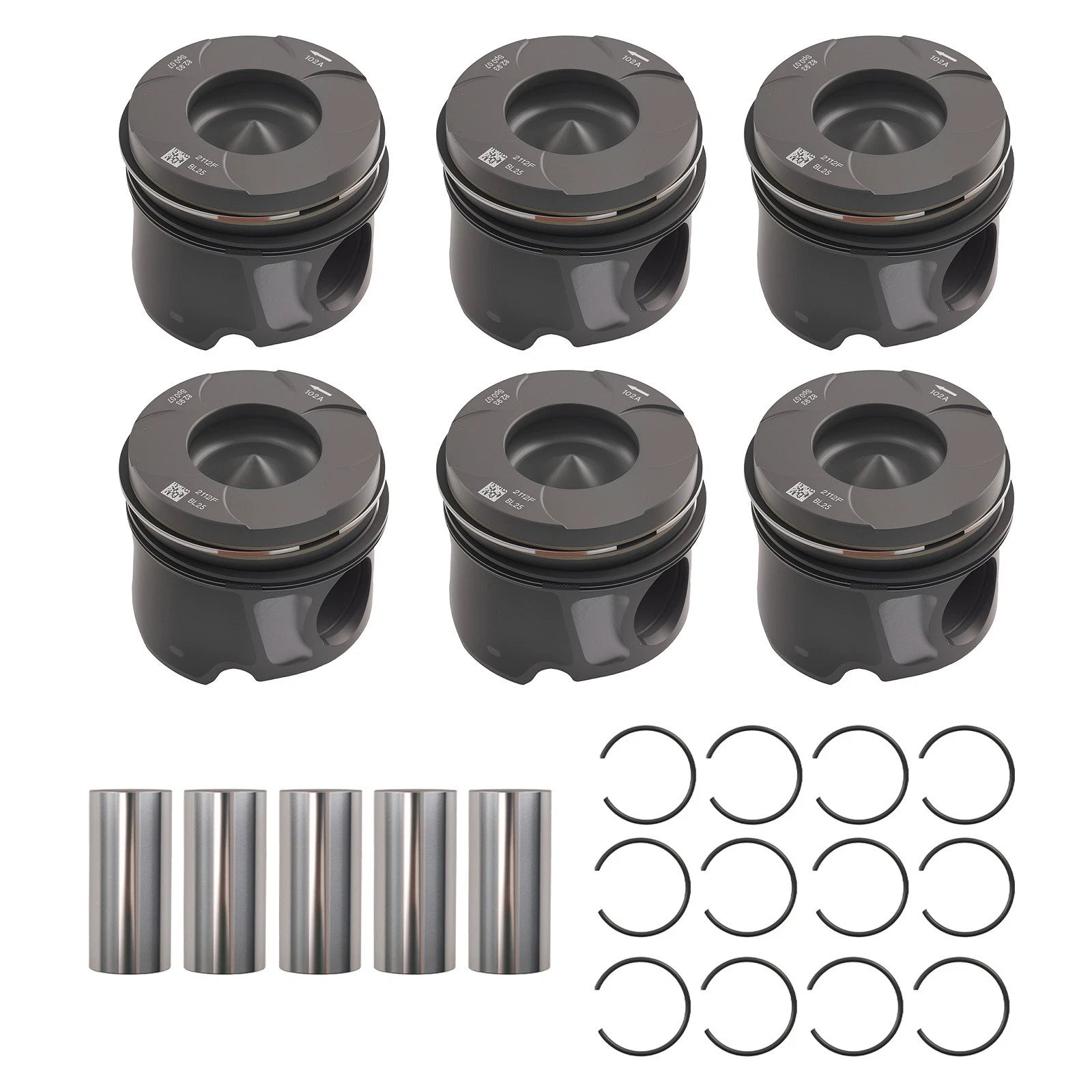 Piston Ring Set for Jeep Grand Cherokee Ram 1500 3.0L V6 Diesel (2014–2019)