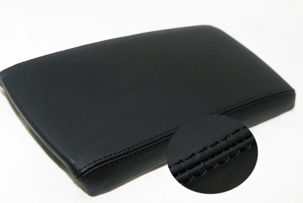 Armrest Center Console Cover for Nissan Altima (2007–2012) Black Synthetic Leather