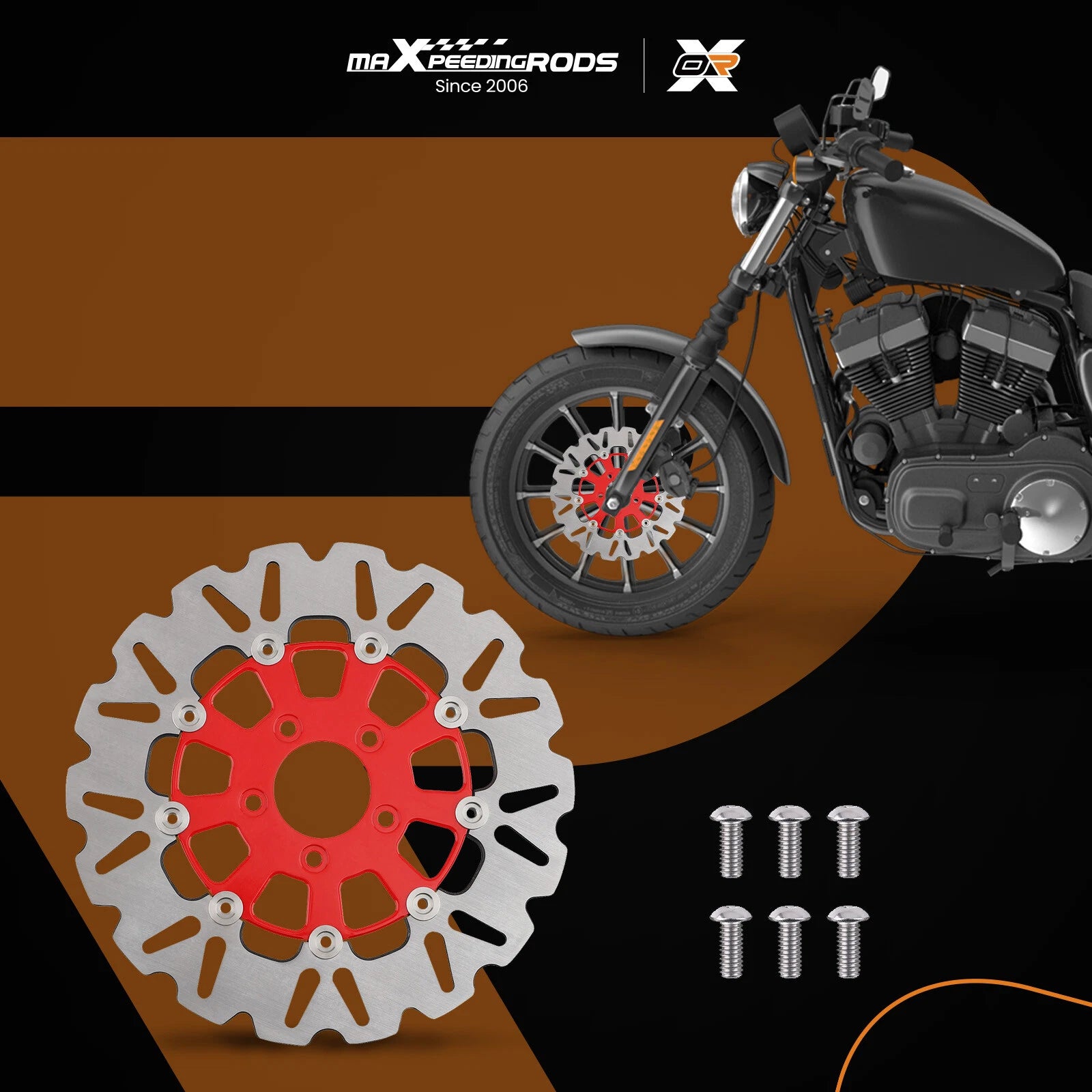 Front Brake Rotor Disc for Harley-Davidson Trike (2009-2019)