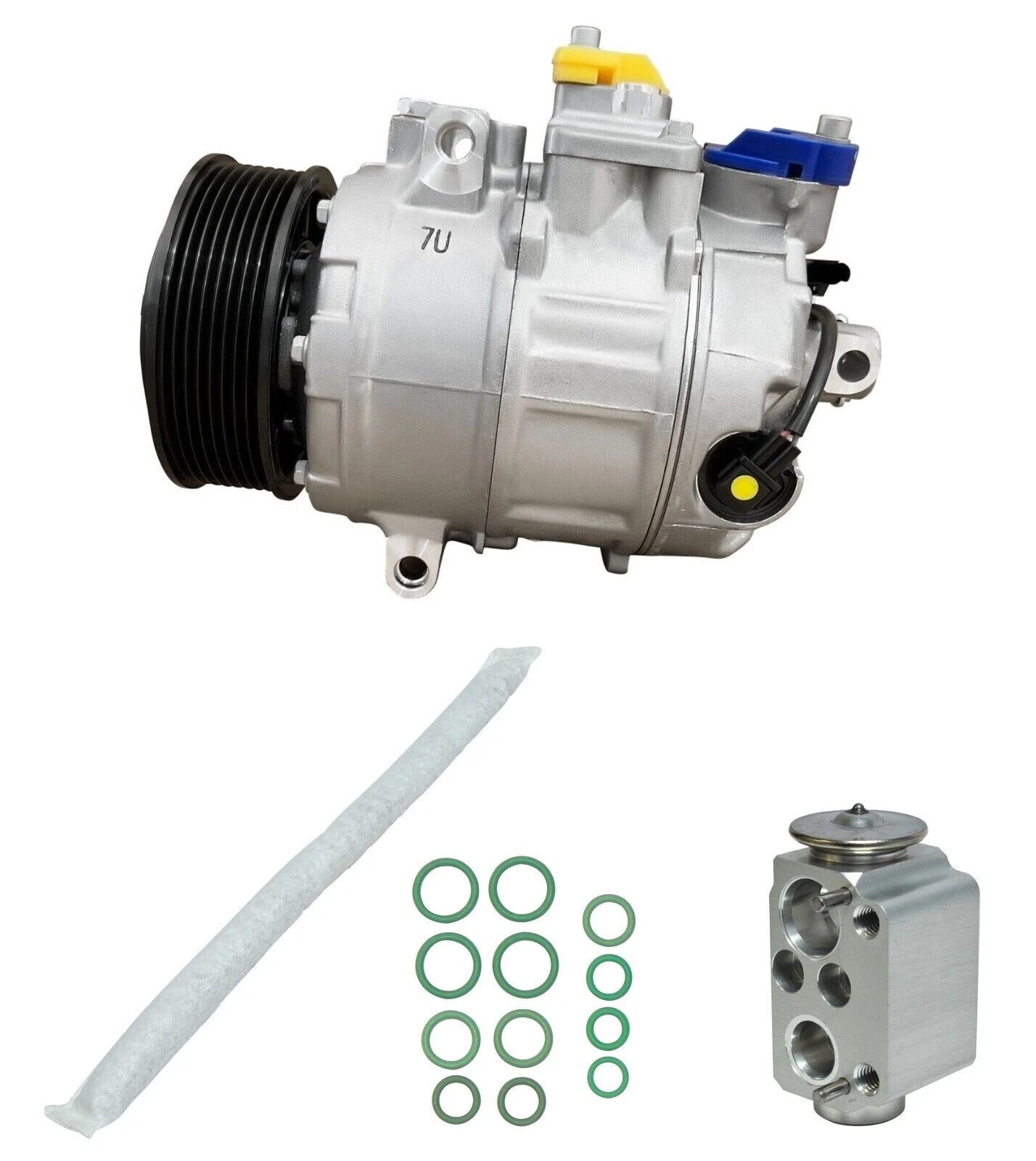 AC Compressor Kit Replacement for BMW X4 xDrive35i 3.0L Turbo (2016–2016)