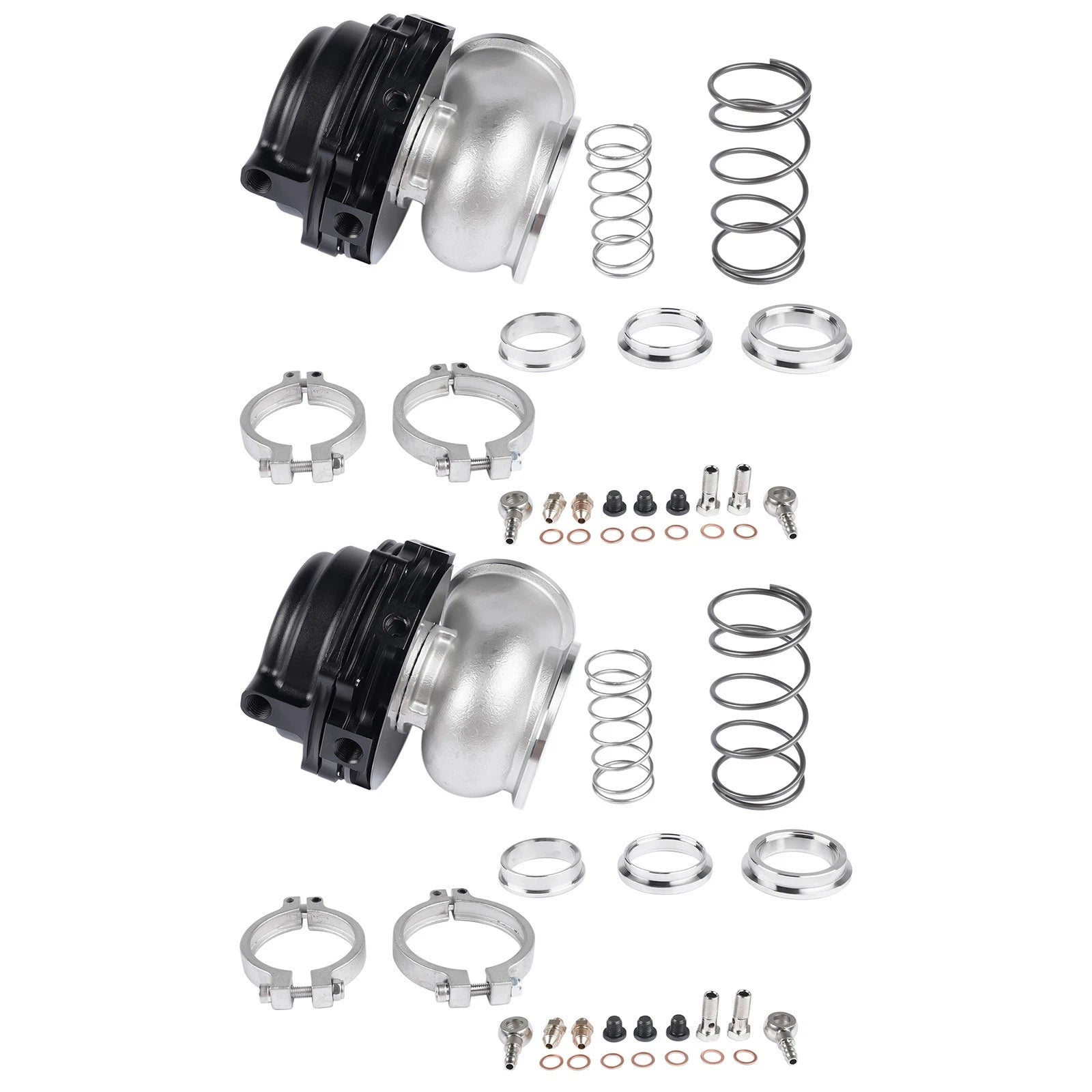 Pair External Cooled Turbo Wastegate for Universal Turbos (44mm)