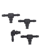 Set of 4 Connector T & L Pipe for Diesel Injector Applications