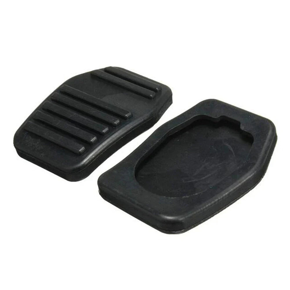 Rubber Brake Clutch Foot Pedal Pads for Ford Fiesta MK5 (2002-2008)