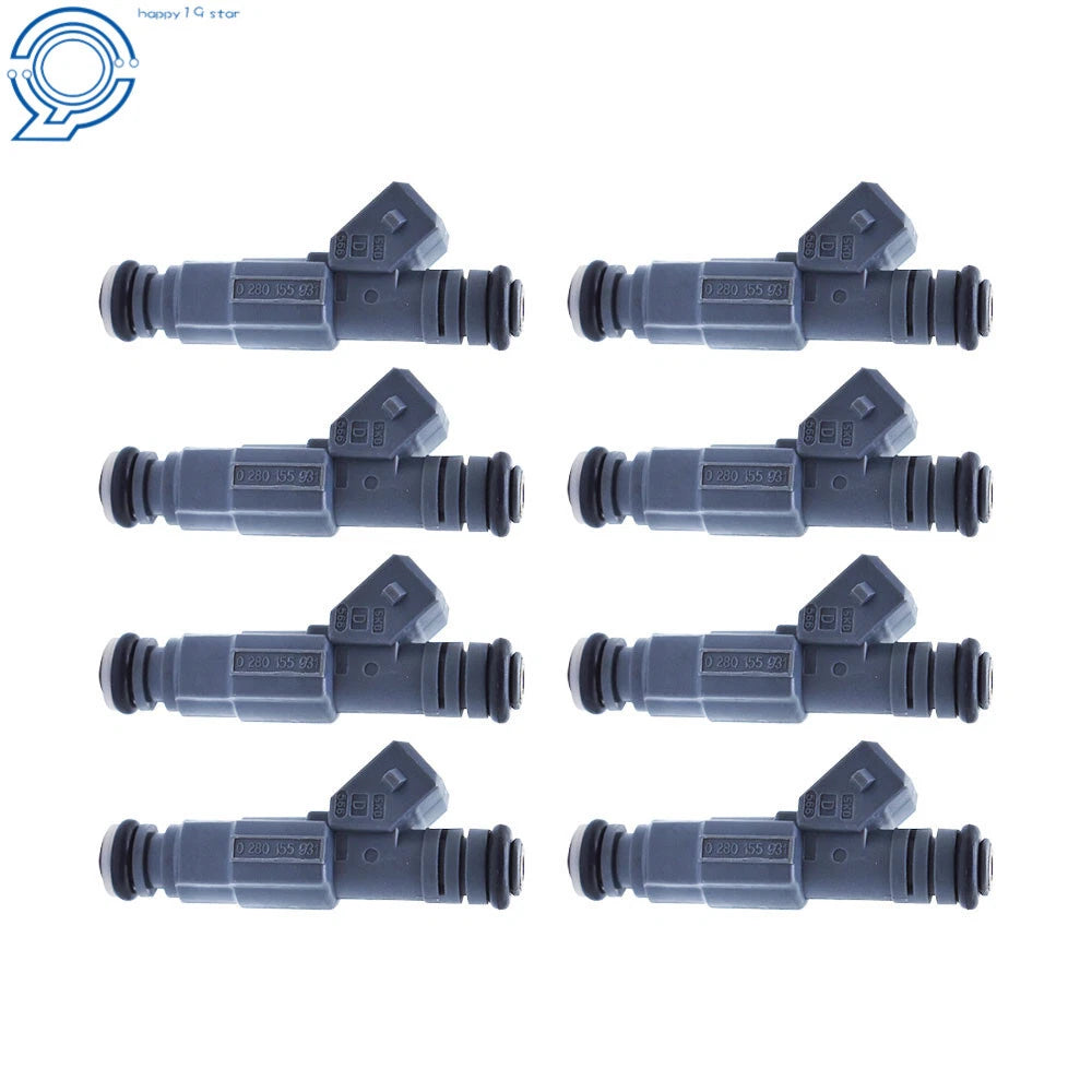 Set of 8 Fuel Injectors for Dodge Ram 1500 2500 3500 Dakota (1998–1999)