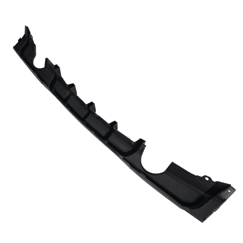 Black ABS Rear Bumper Diffuser Lip for BMW 3 Series (2012-2018)