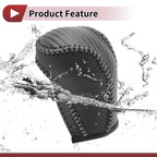1Pc Gear Shift Knob Cover for Mazda CX-5 (2013–2014) Gray Faux Leather