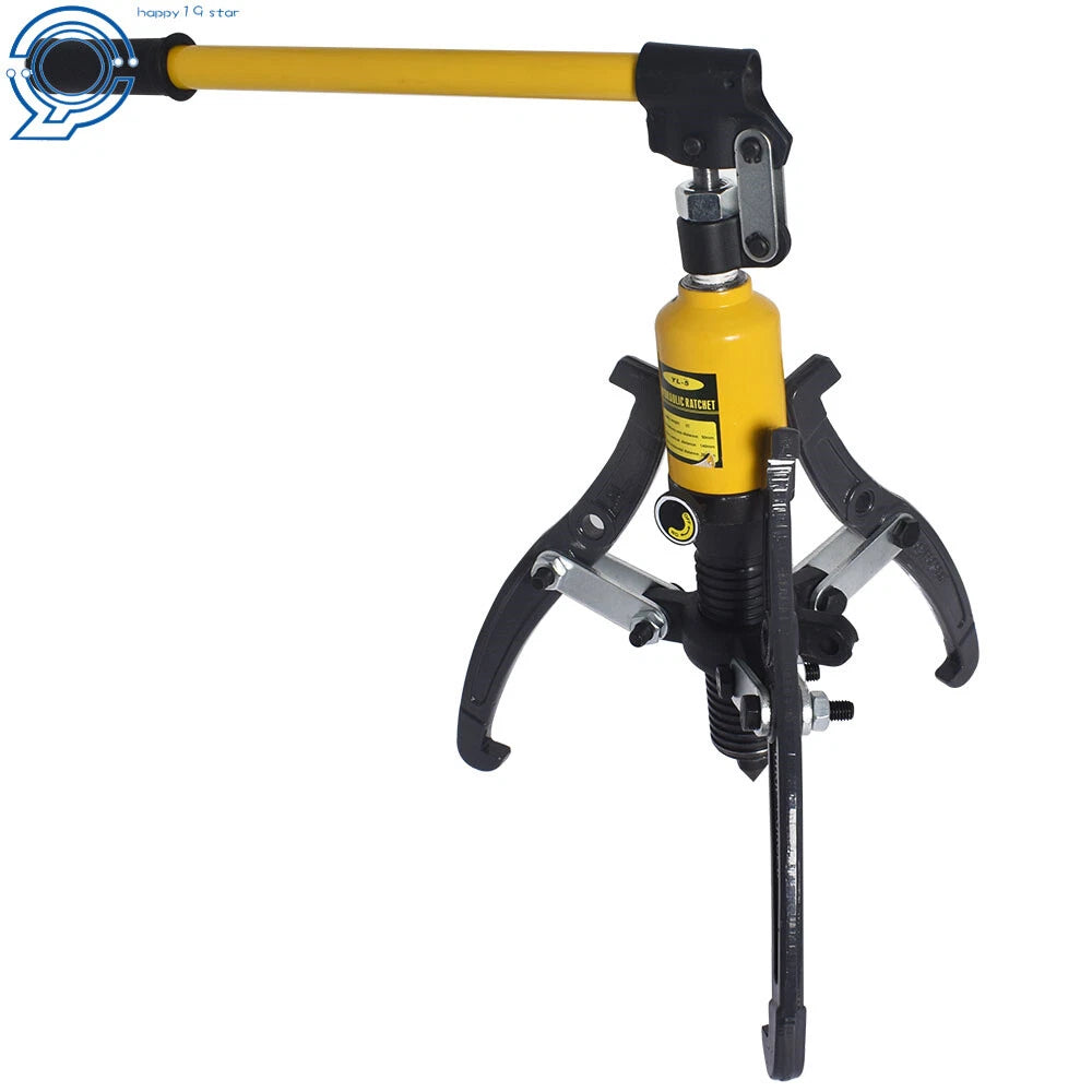 3-Jaw Hydraulic Gear Puller Set for Wheel Bearings (5 Ton)