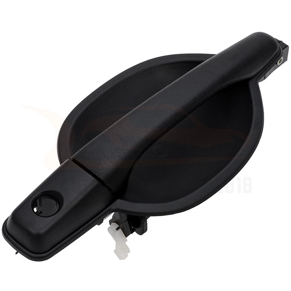 Exterior Door Handle for Mitsubishi (Textured Black, Front Driver Left)