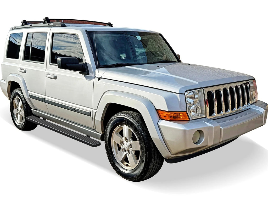 5-Inch Matte Black Running Boards for Jeep Grand Cherokee (2005-2010)