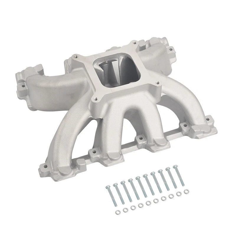 Satin Aluminum Super Victor Intake Manifold for Gen III LS1/LS2 (2001–2009)