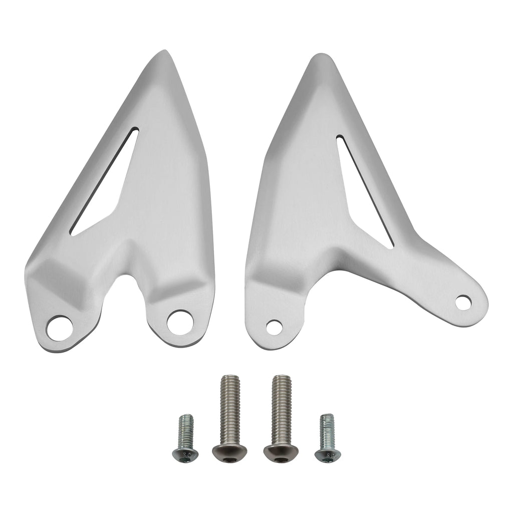 Front Foot Peg Heel Plate Bracket for Kawasaki Ninja 400 Z400 (2018–2024)
