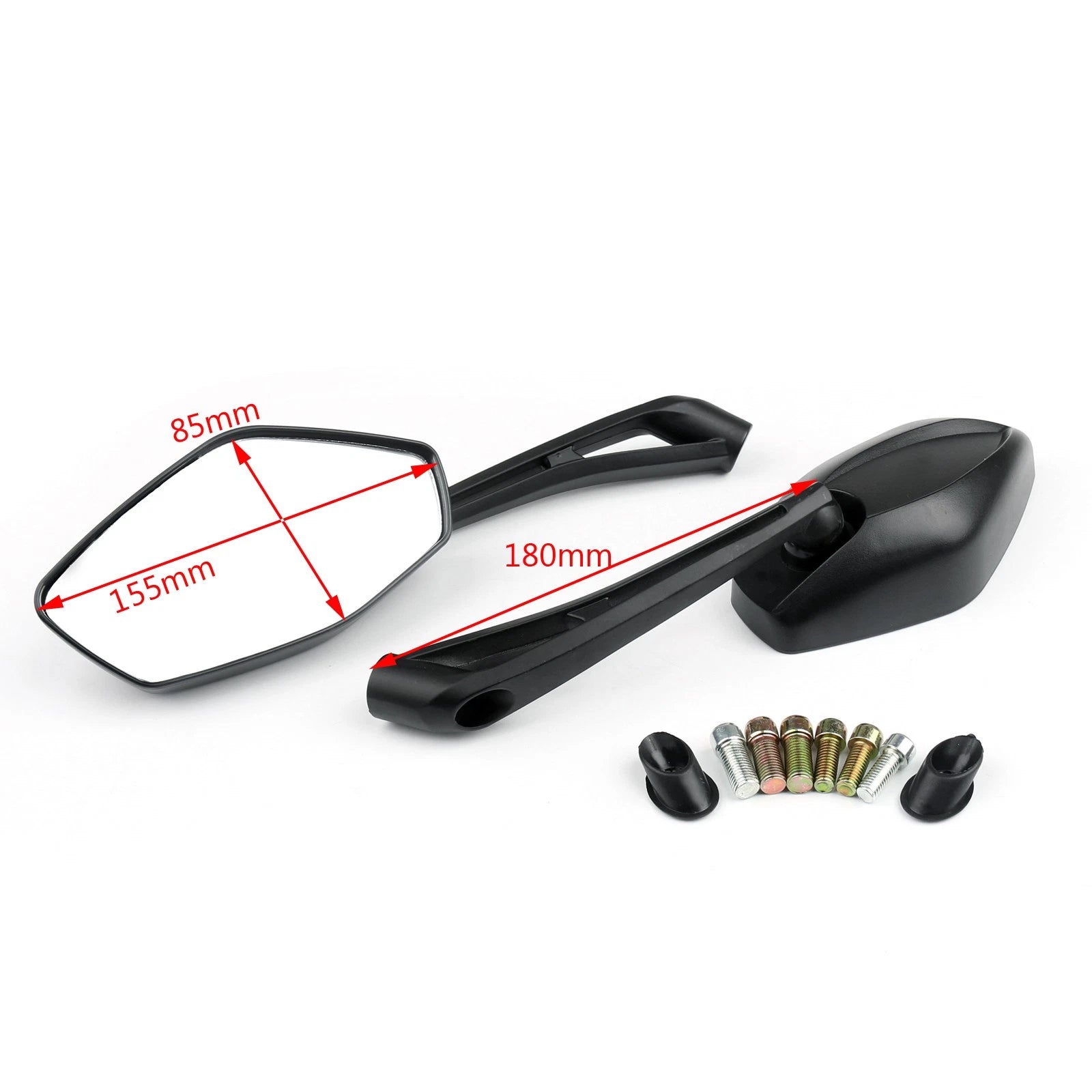 Set of 2 Mirrors for Peugeot Speedfight 3 4 50 125 (2003–2019)